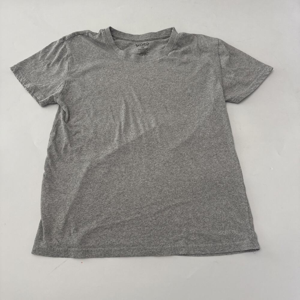 Lot of 2 Skora Run Real Mens T-Shirt Size Medium Gray and Blue Tee - Picture 2 of 10